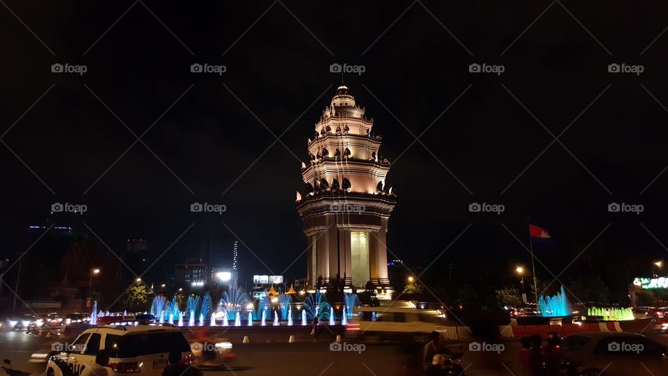 Independent Monument Phnom Penh Cambodia 