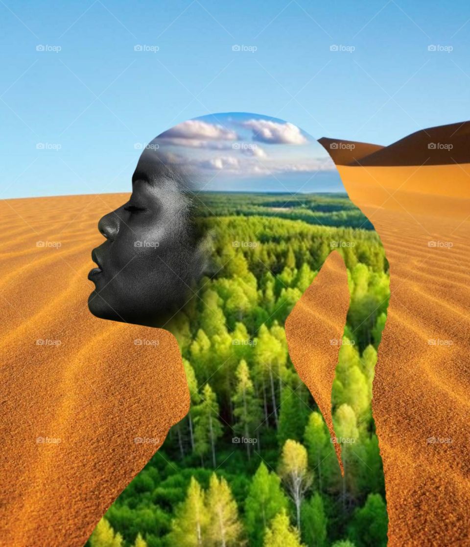 image blending for imagination