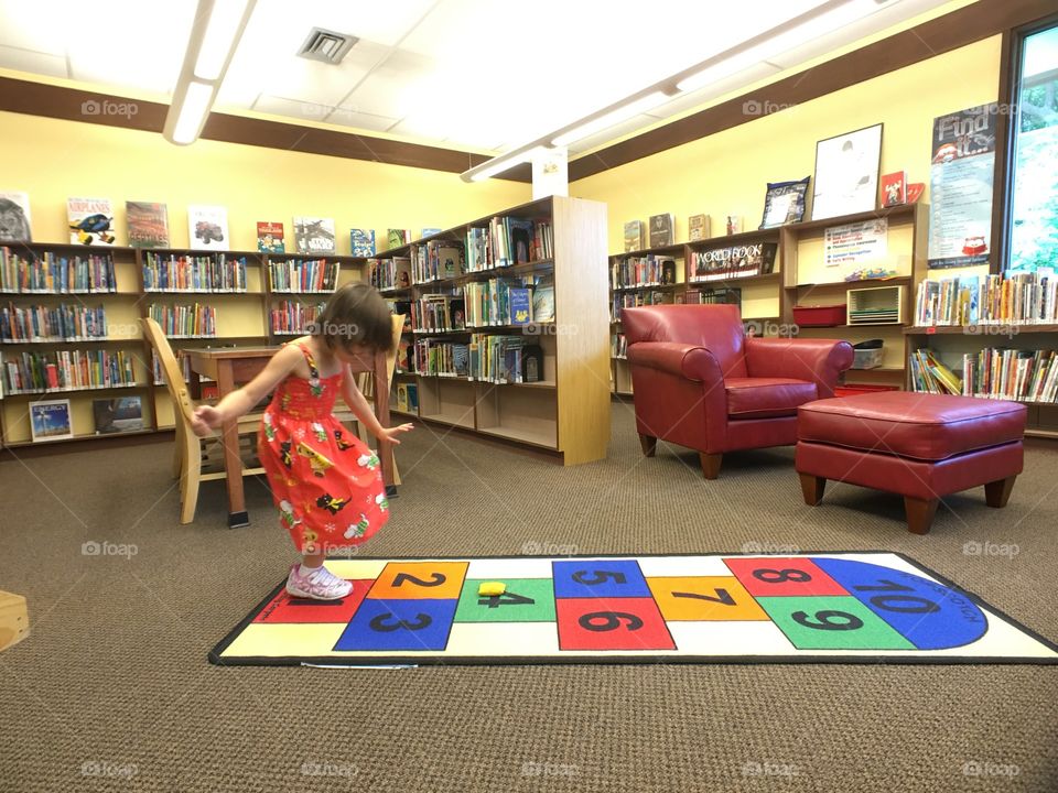 Playing Hopscotch