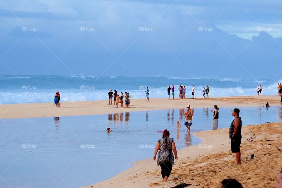 Day at the beach