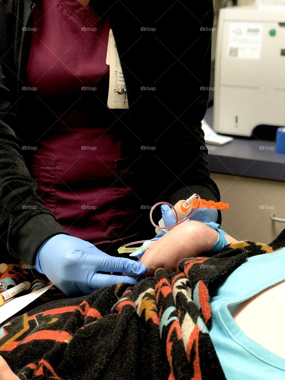 Drawing Blood For Labs 