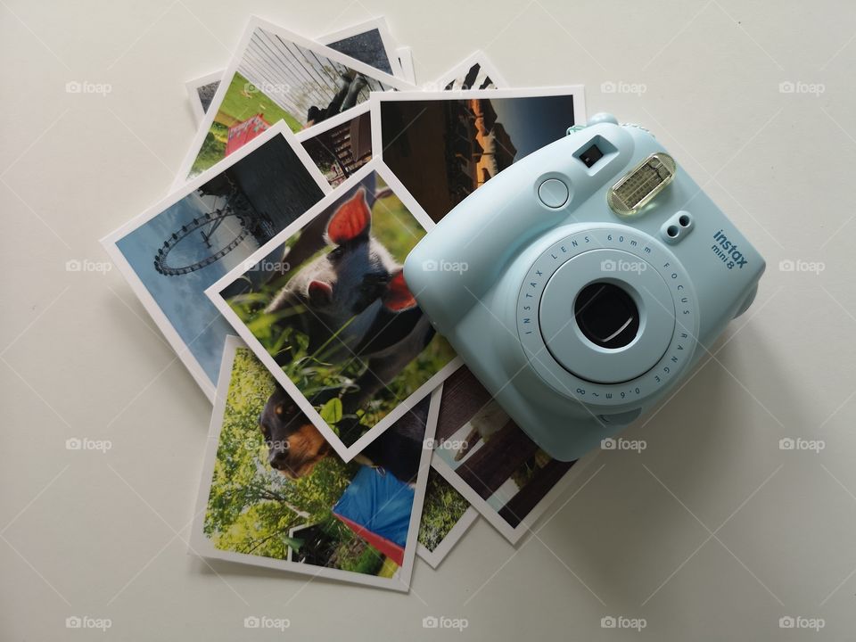Polaroid camera and pictures