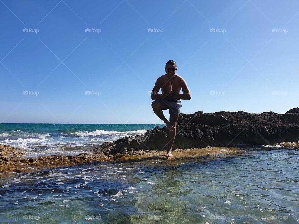 sea#balance#training#yoga#summer