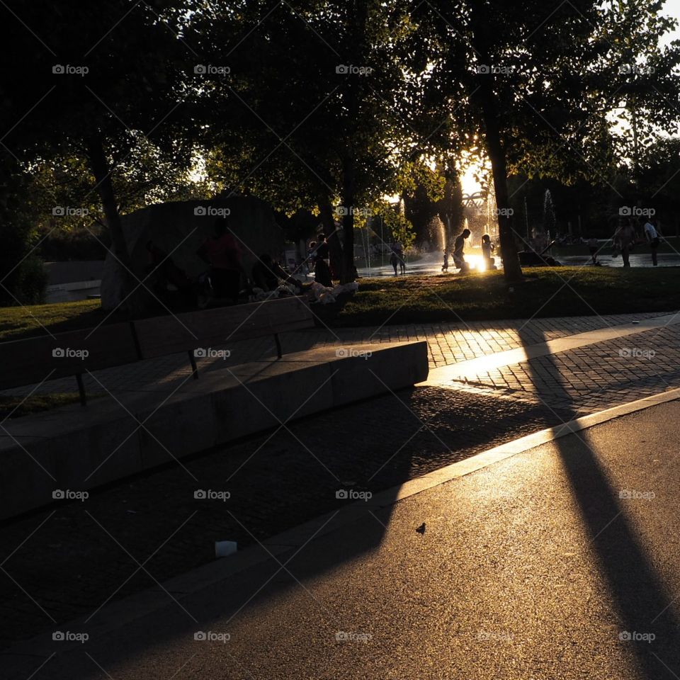 Madrid Río, playa
Madrid River, beach