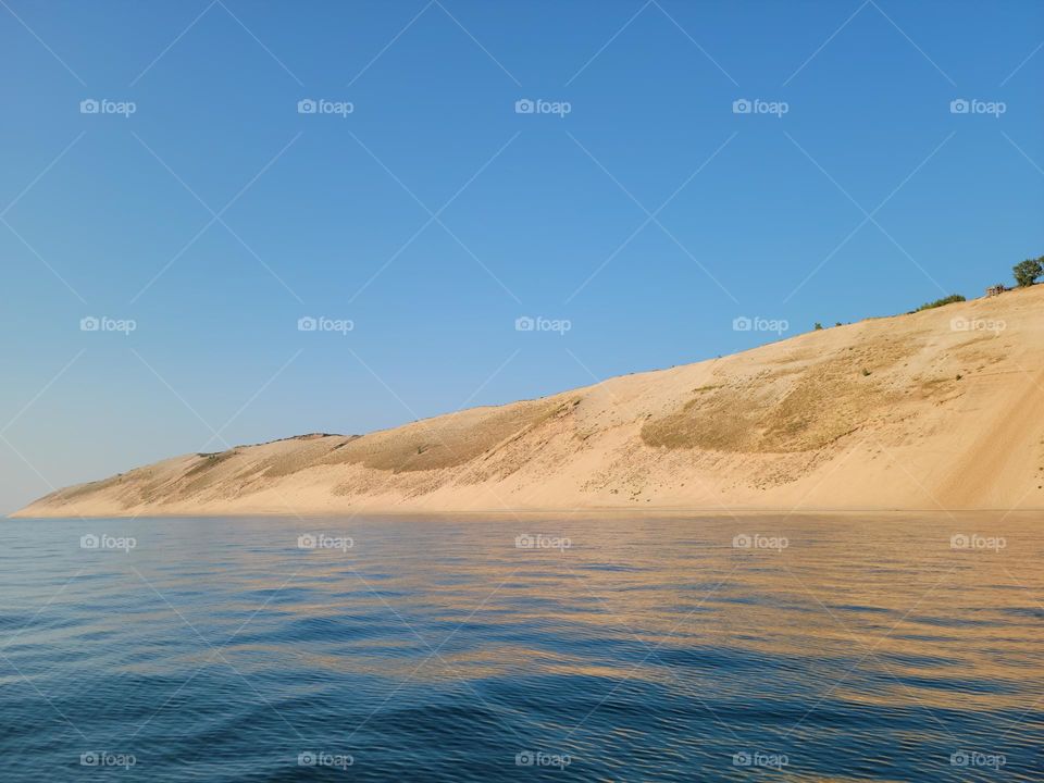Sleeping Bear Dunes National Park Lake Michigan View