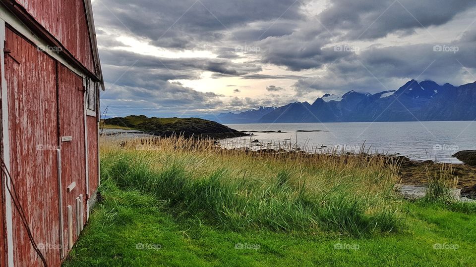 Norwegian landscape,  Uløya
