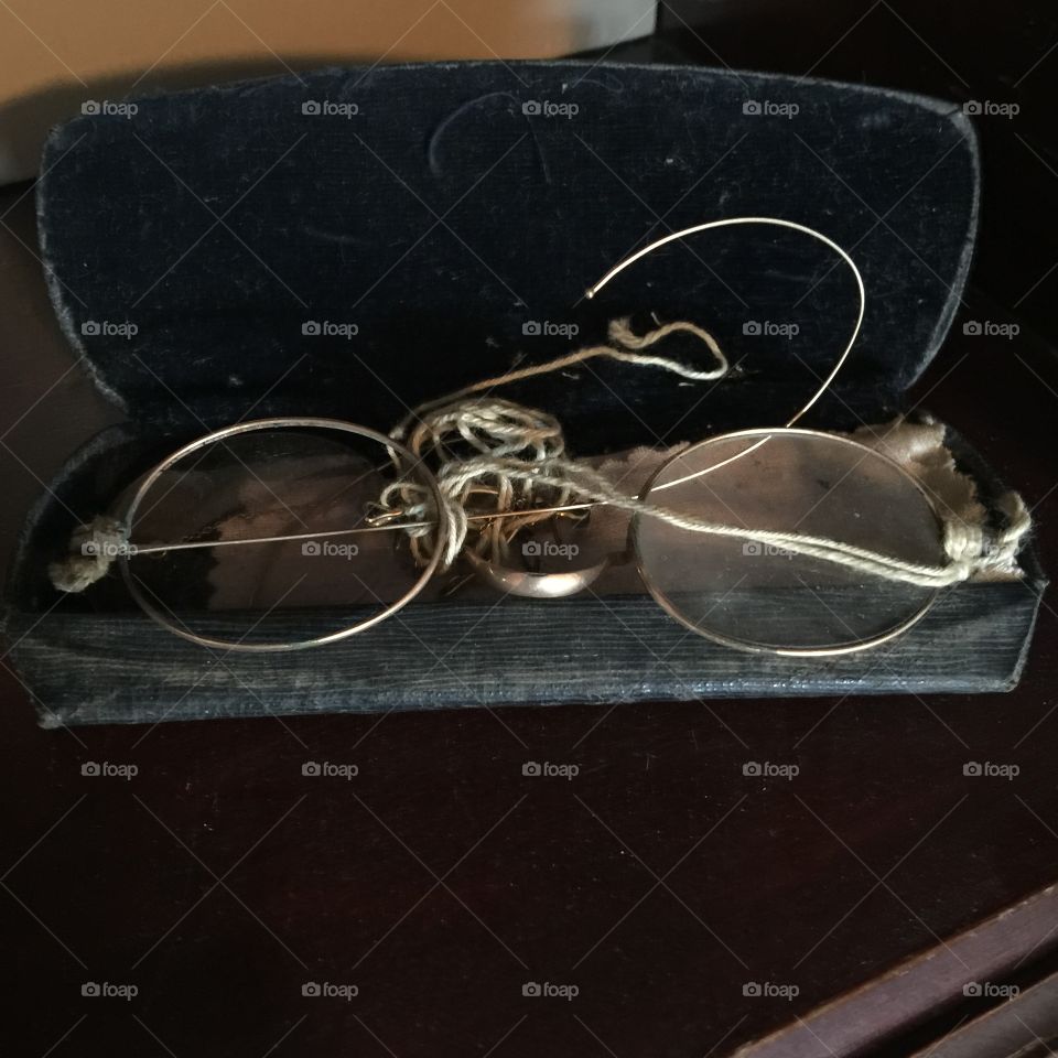 Old eyeglasses