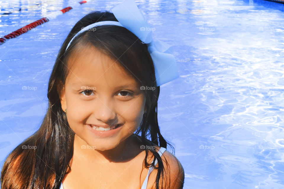 Girl, Water, Woman, Fun, Portrait