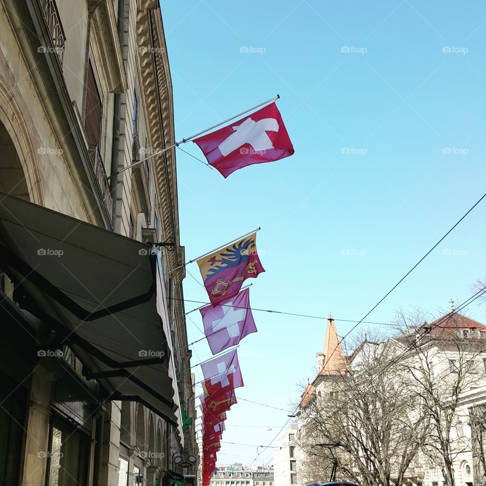 Swiss pride in the streets; Geneva,  Switzerland