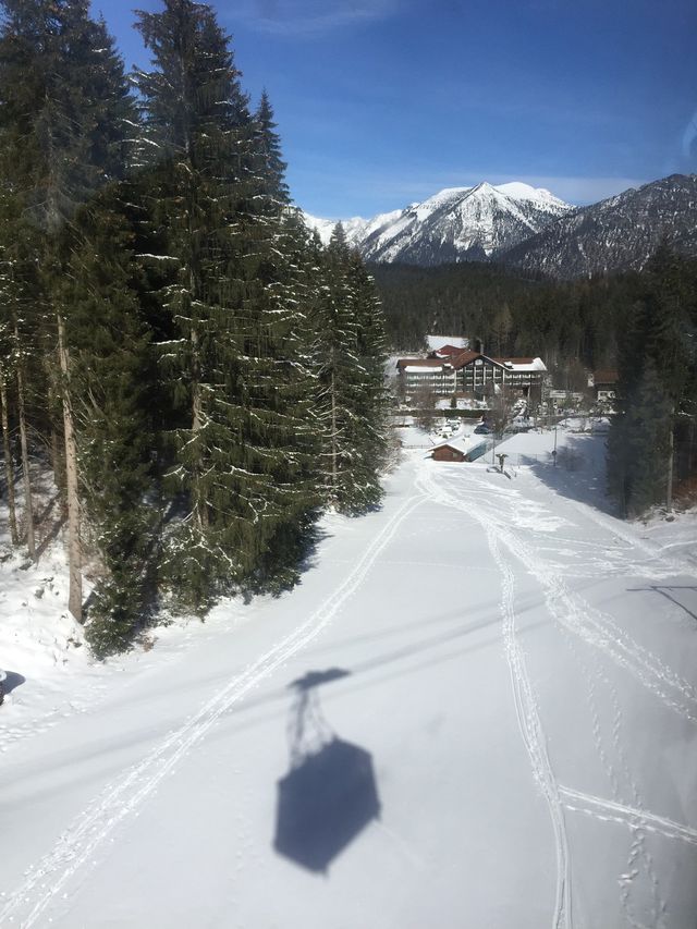 View from the cable car