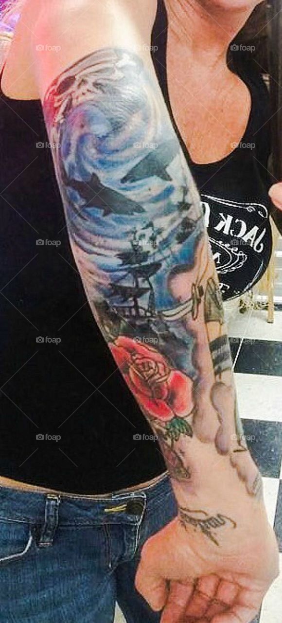 Forearm  tattoo 