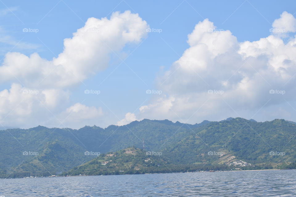 landscape at yhe beach