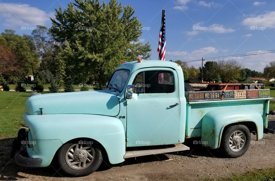 Classic Ford  pickup truck