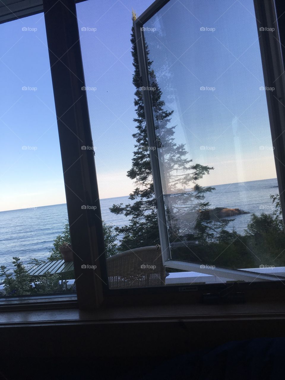 Window open to the great outdoors