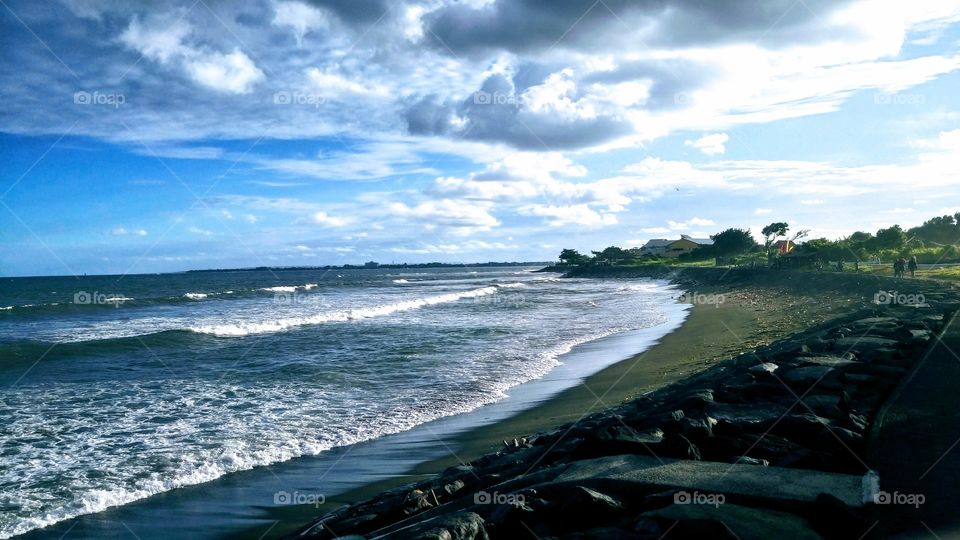 Summer by Indian ocean, Bali, Indonesia