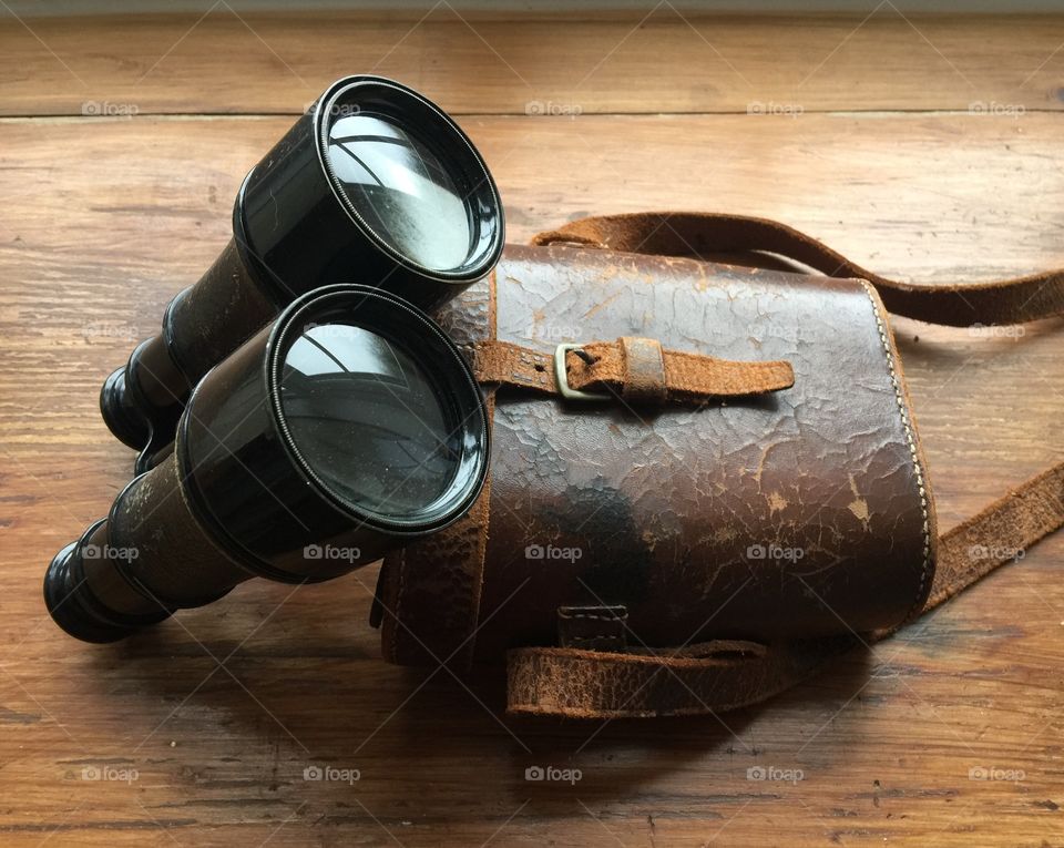 Vintage binoculars.