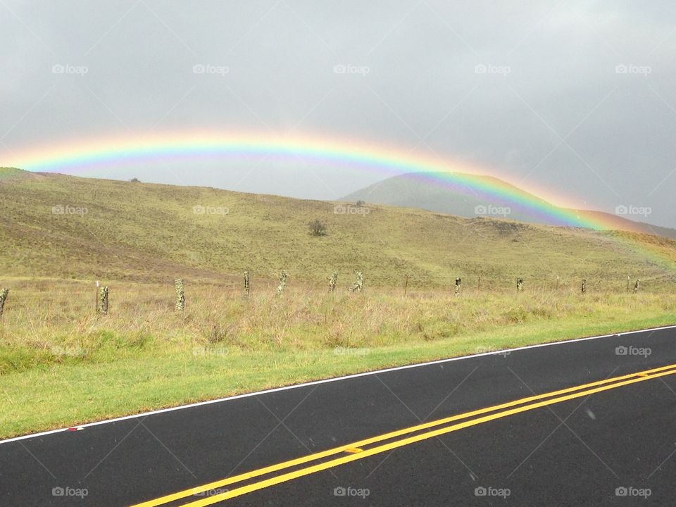 Rainbow in paradise