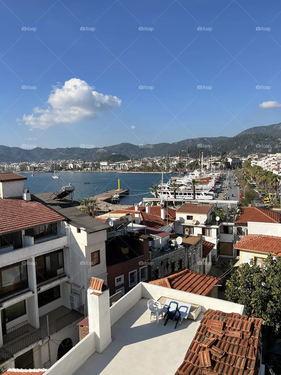 Old city view