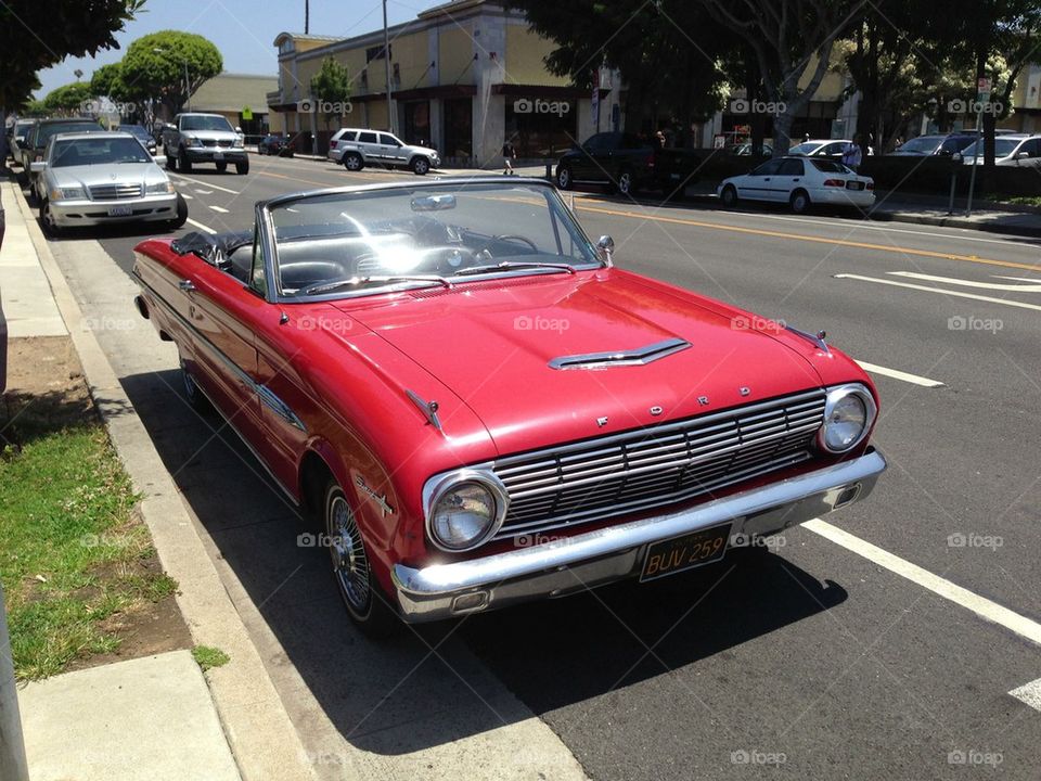 street car red vintage by itsAus