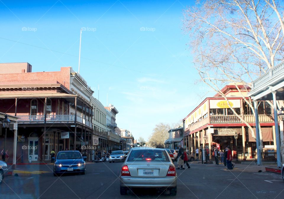 Travel in the state capital Sacramento California 