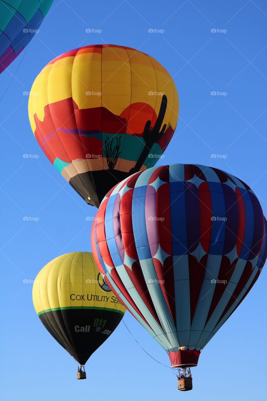 Hot air ballon 