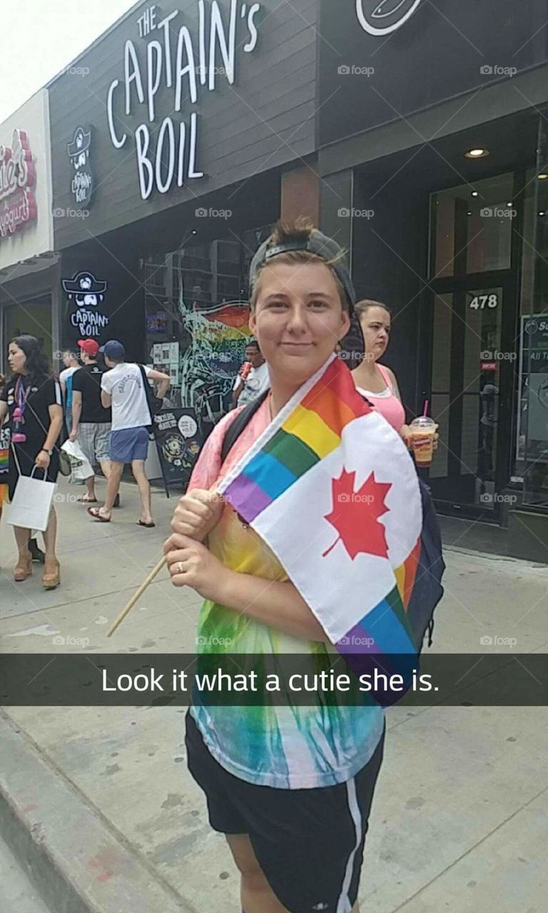 Pride in Toronto.
