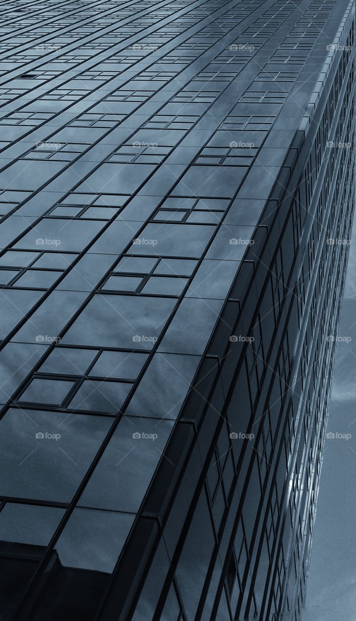 Tall Glassy Building