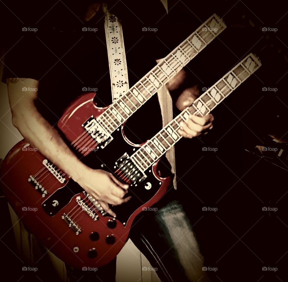 Gibson EDS-1275 double neck guitar