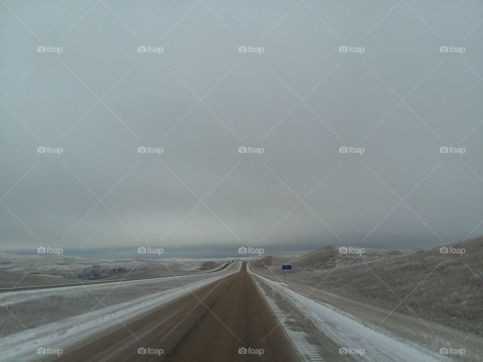 Lonely Winter Travel