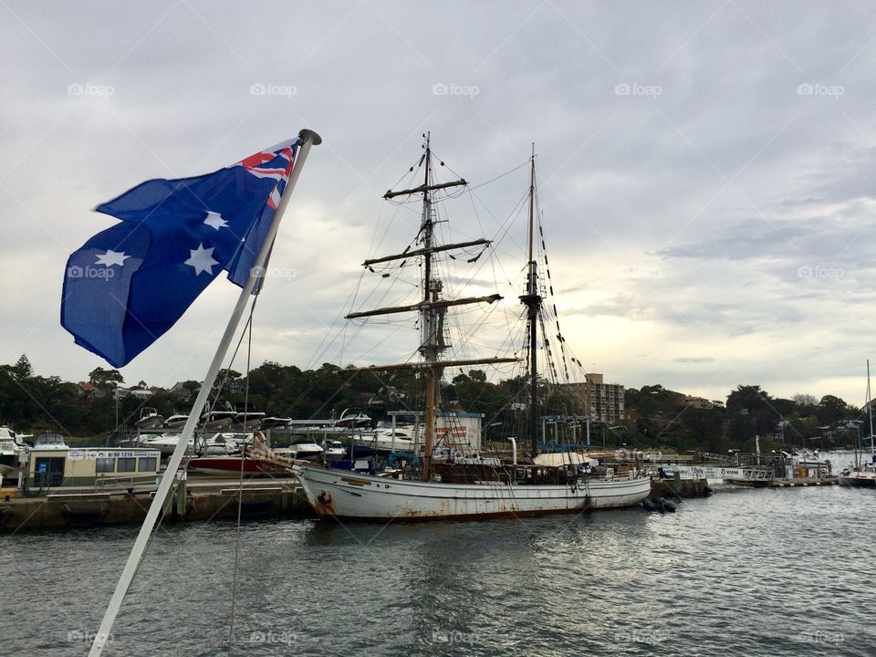 Tall Ship in Sydney