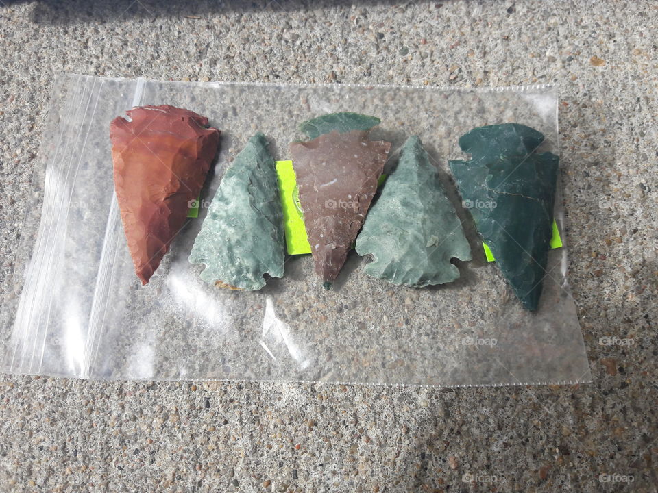 Jasper Arrowheads