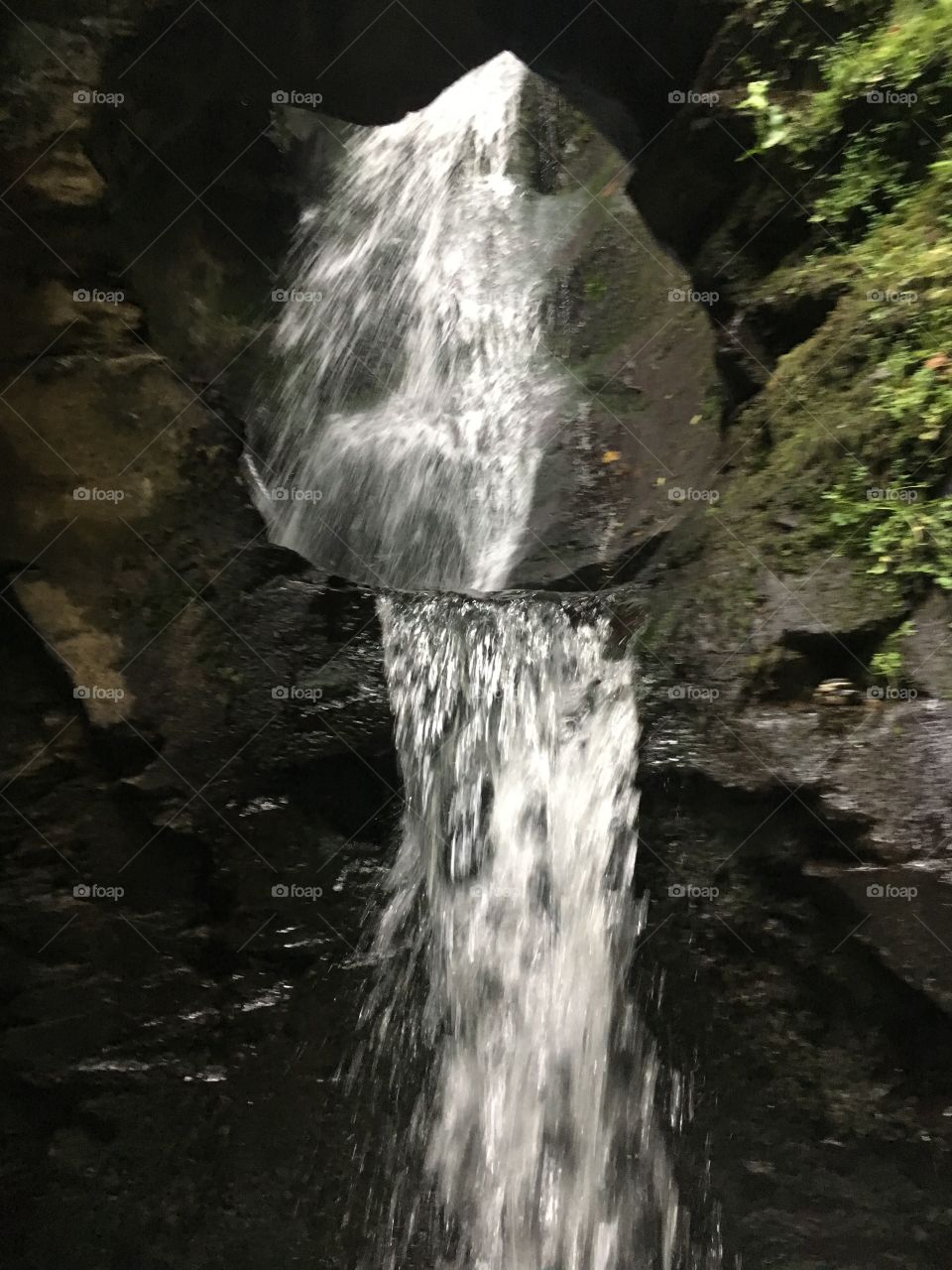Double waterfall 