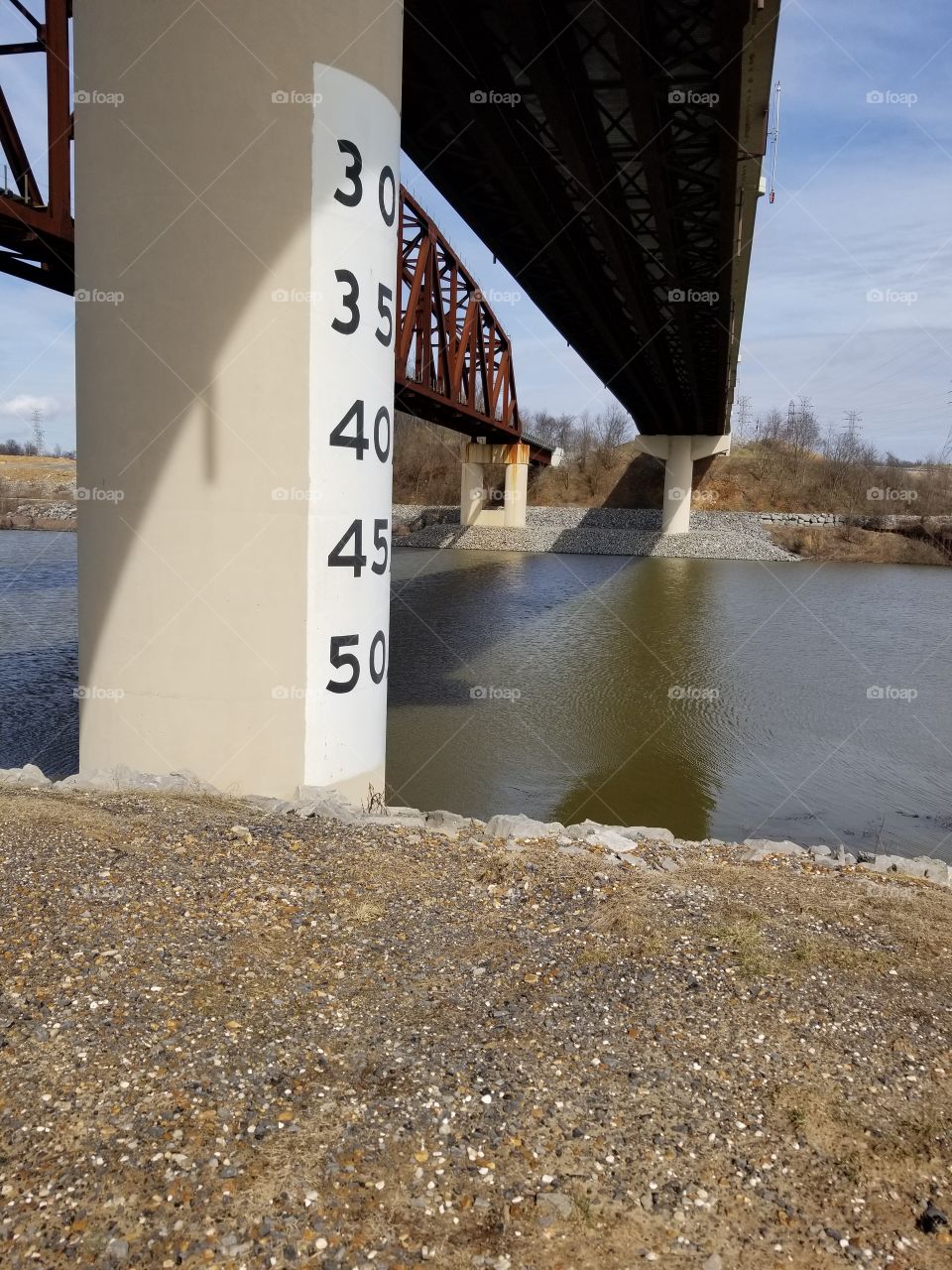Water Depth 60 ft Till Bridge Above