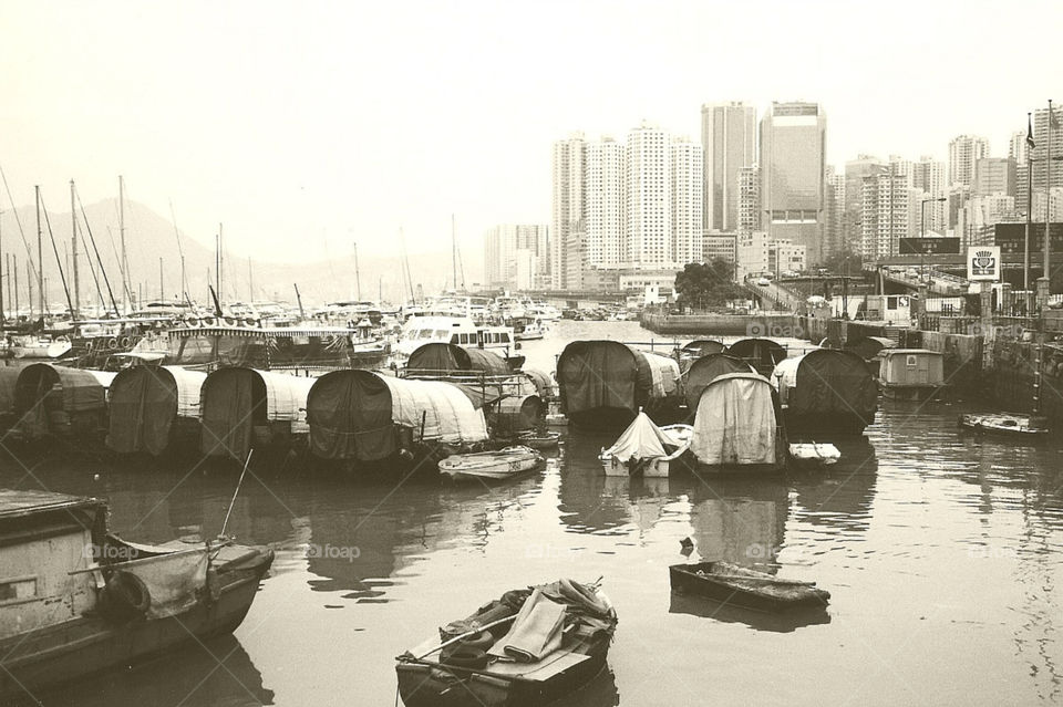 Hong Kong harbour