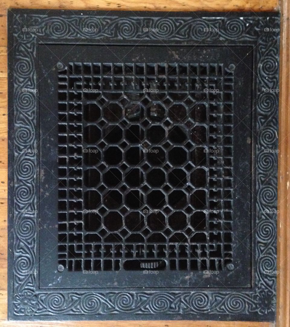 Victorian Cast Iron Register Vent