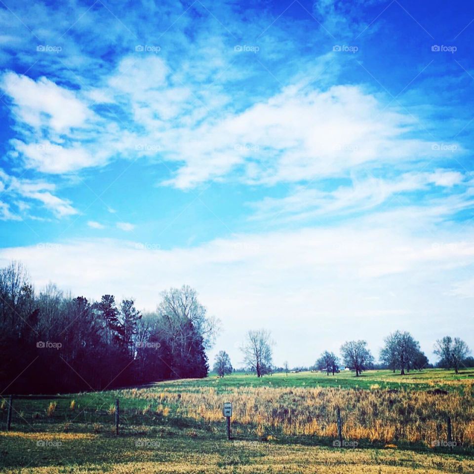 Colorful Georgia countryside and it’s beautiful landscape 