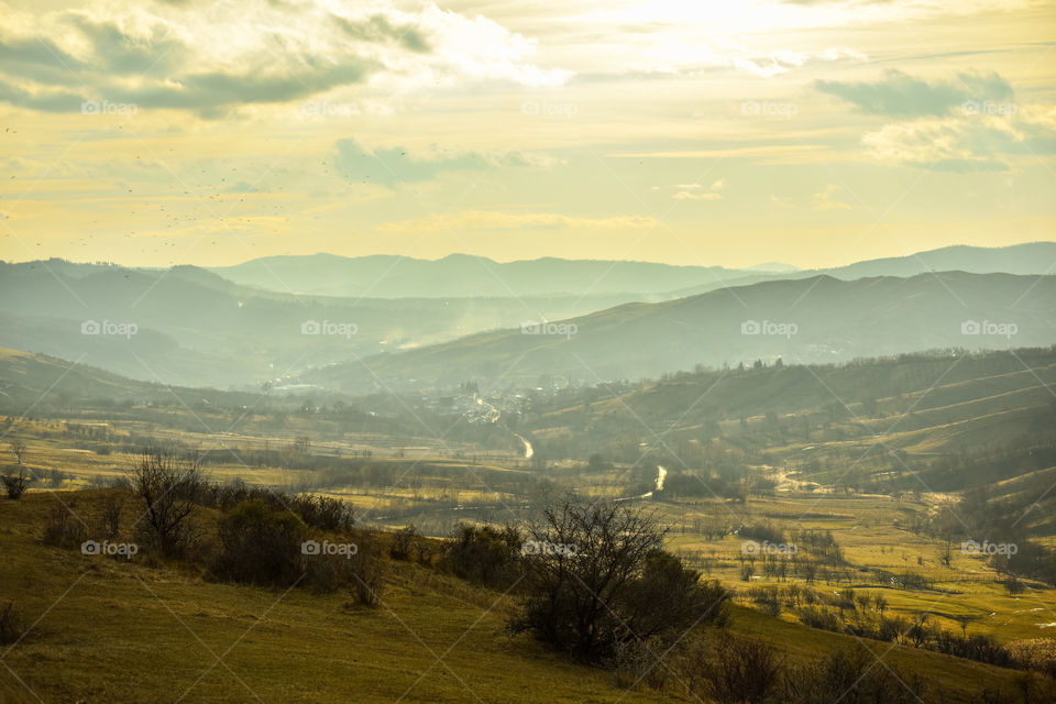 Landscape, Mountain, Nature, Sky, Hill