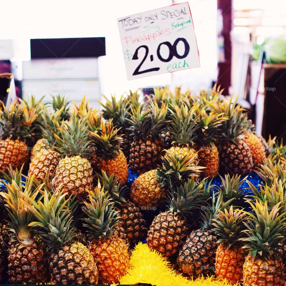 Pineapples for Sale