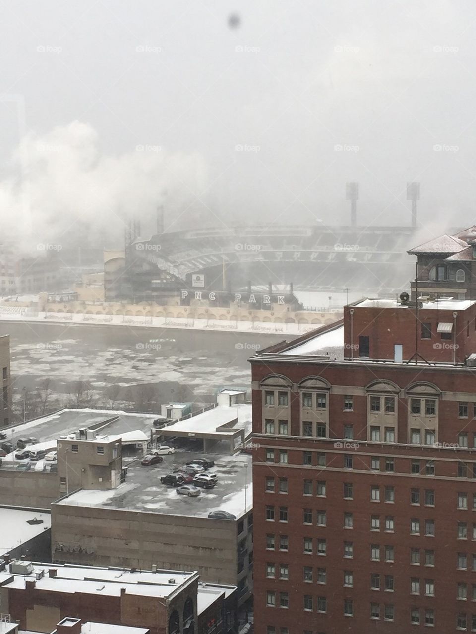 PNC Park in Winter