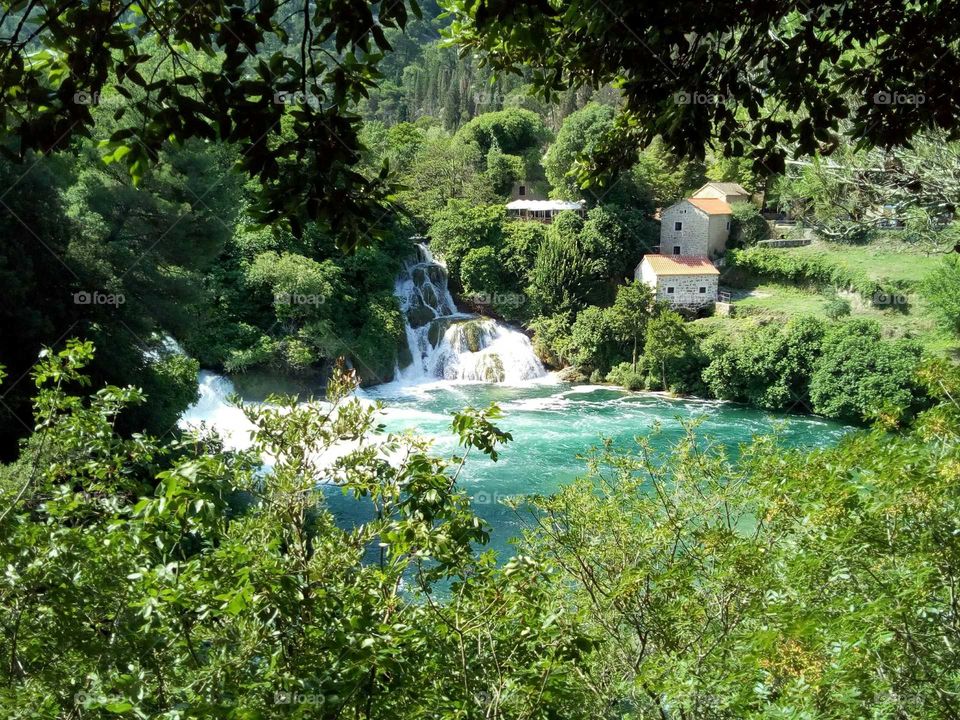 Waterfalls of River Krka