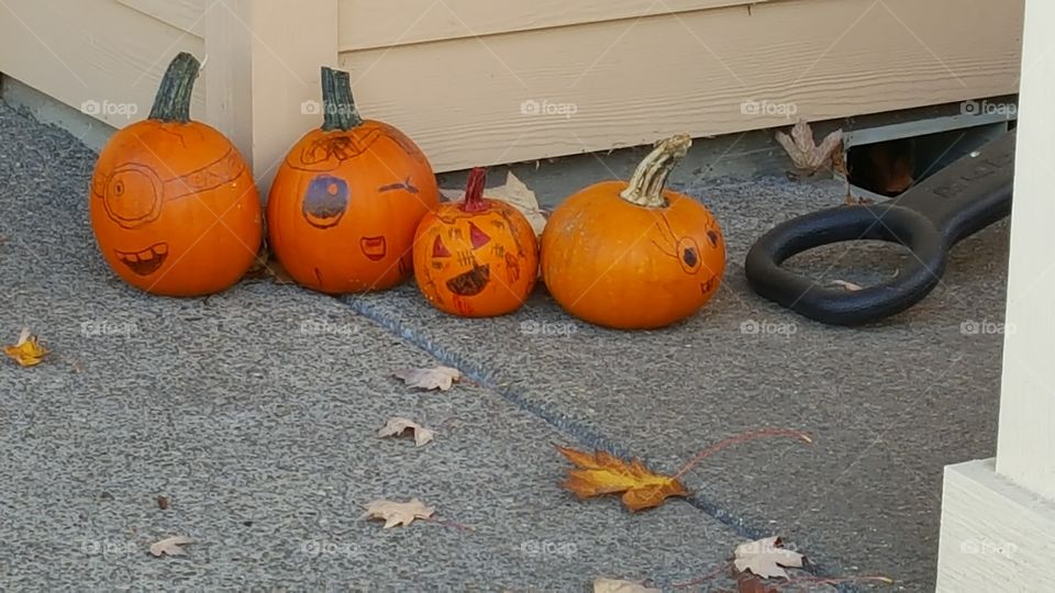 pumpkin decorations for Halloween