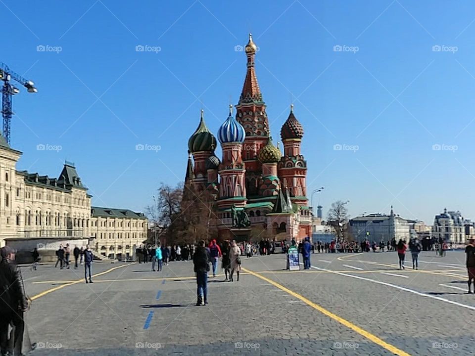 A beautiful place in Moscow