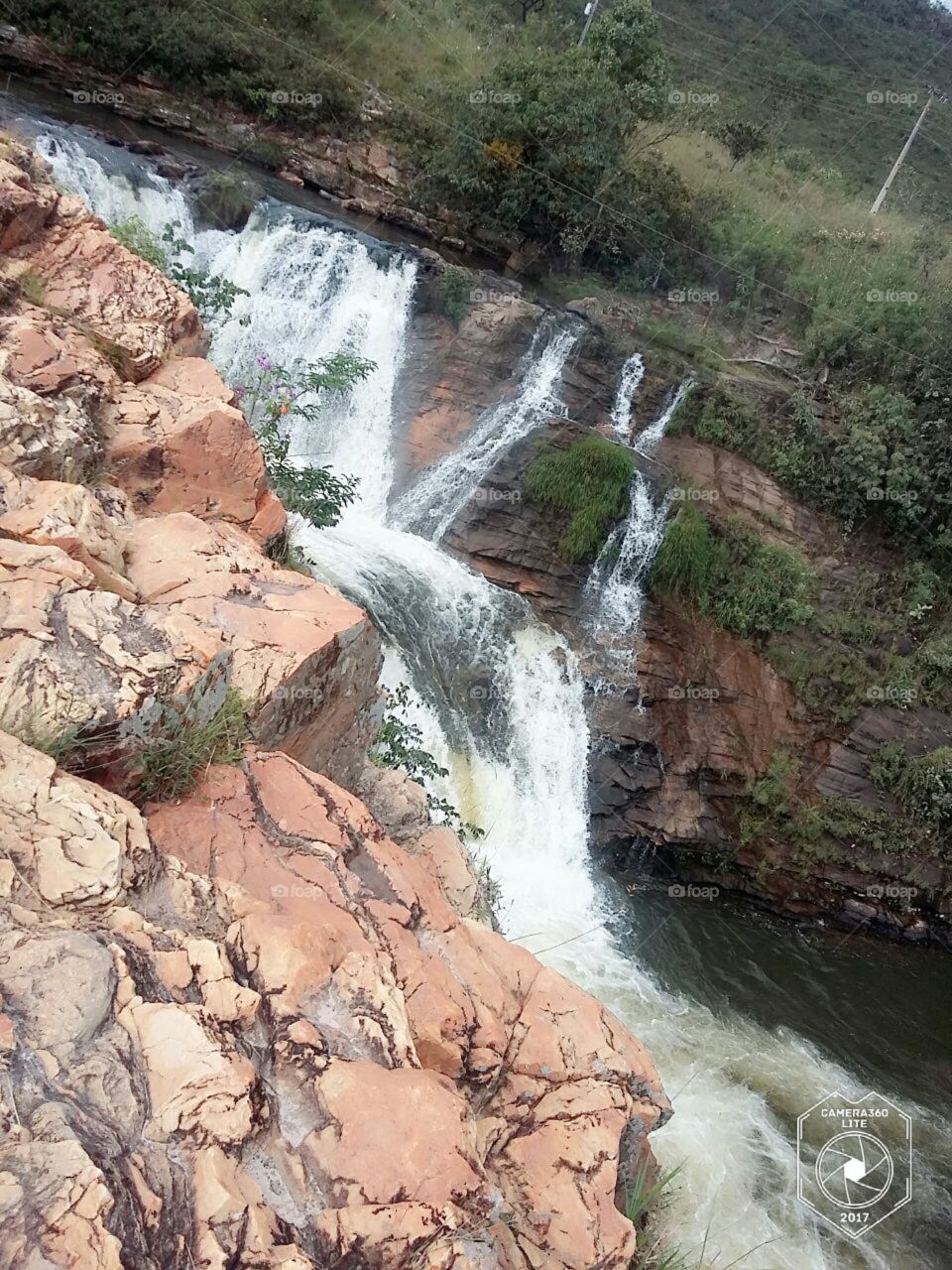 cachoeira curumbá Goiás Brazil