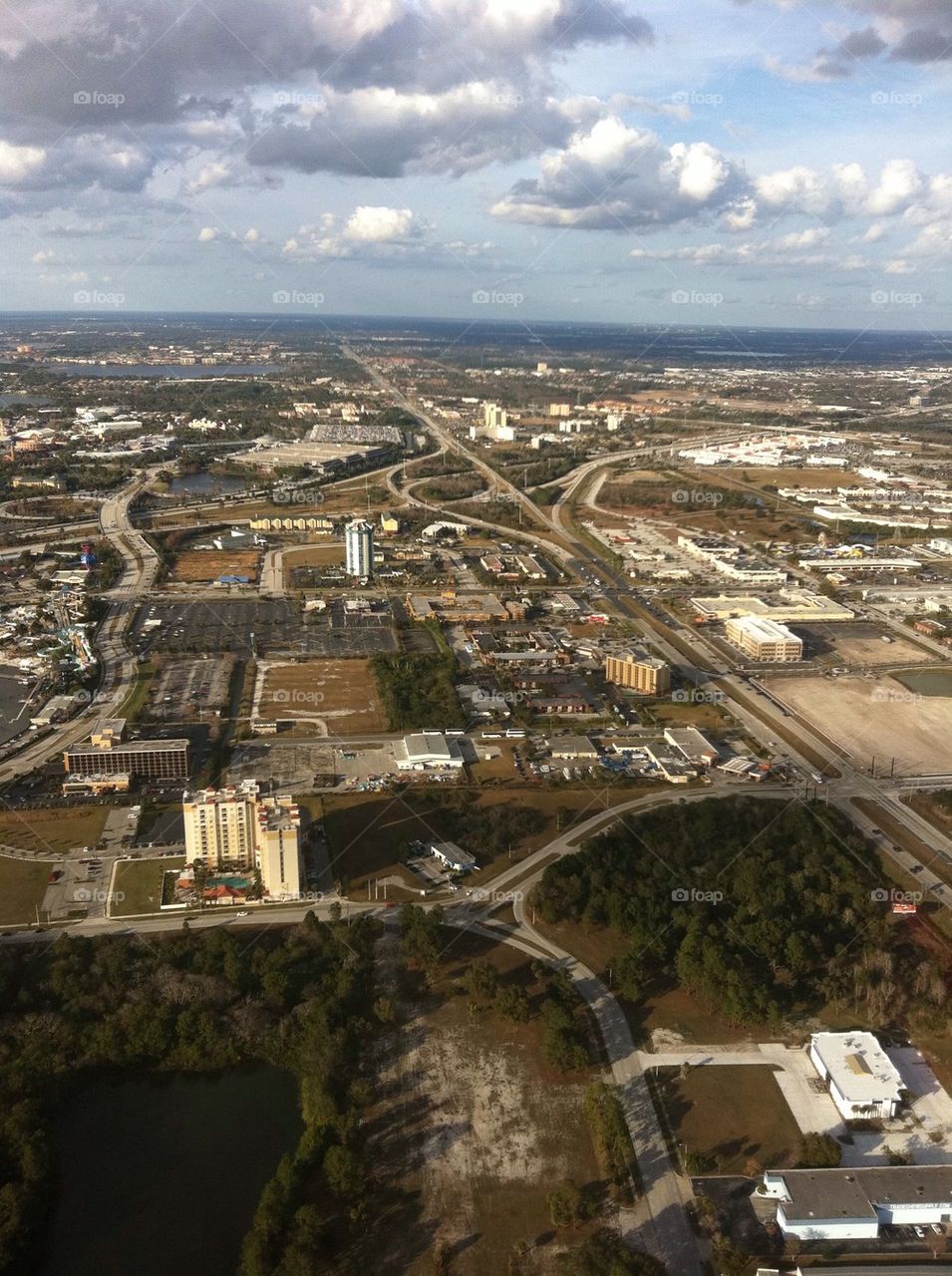 Orlando from a Helicopter