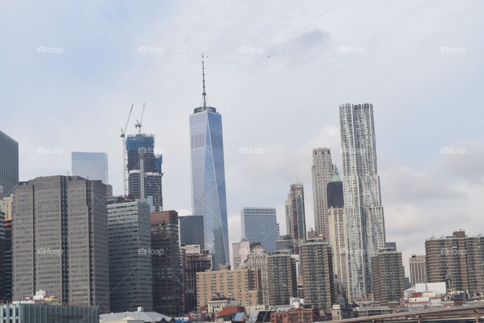 New York City Skyline, One WTC building
