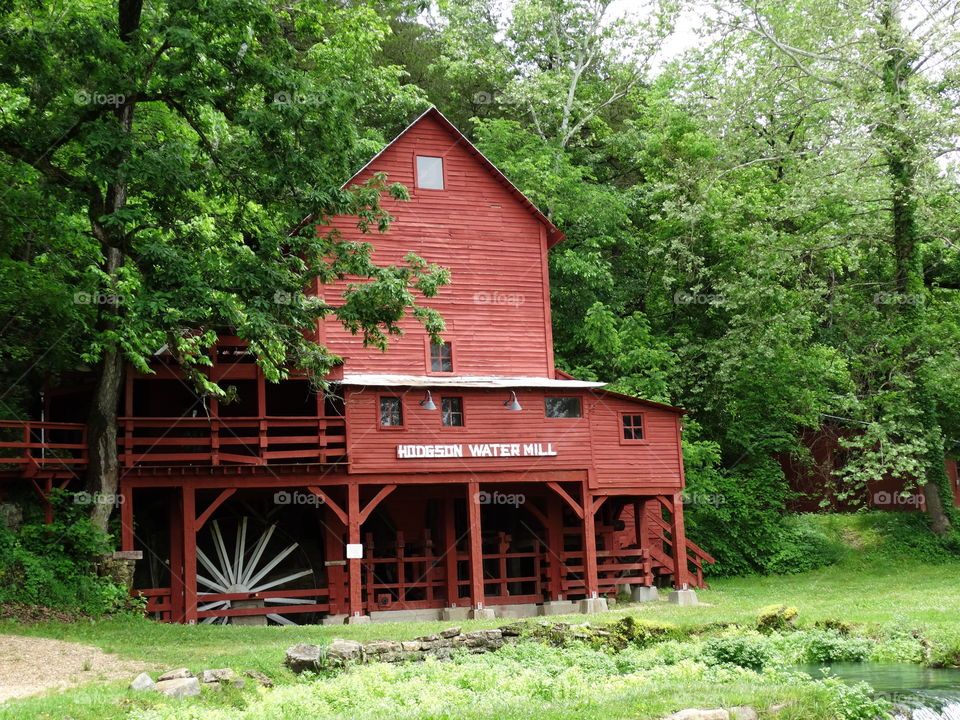 Red water mill