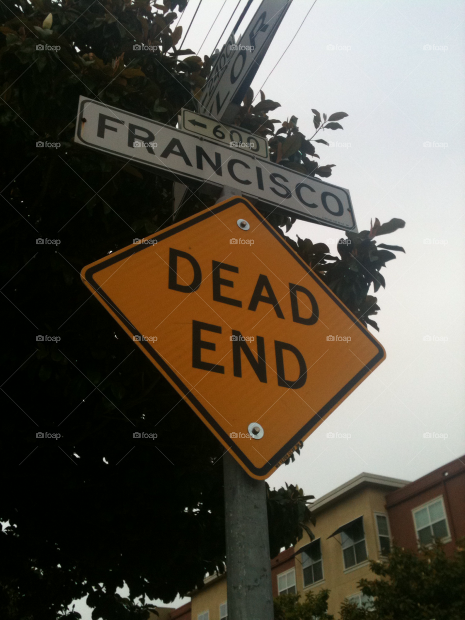 san francisco dead end road signs signs by deanna93