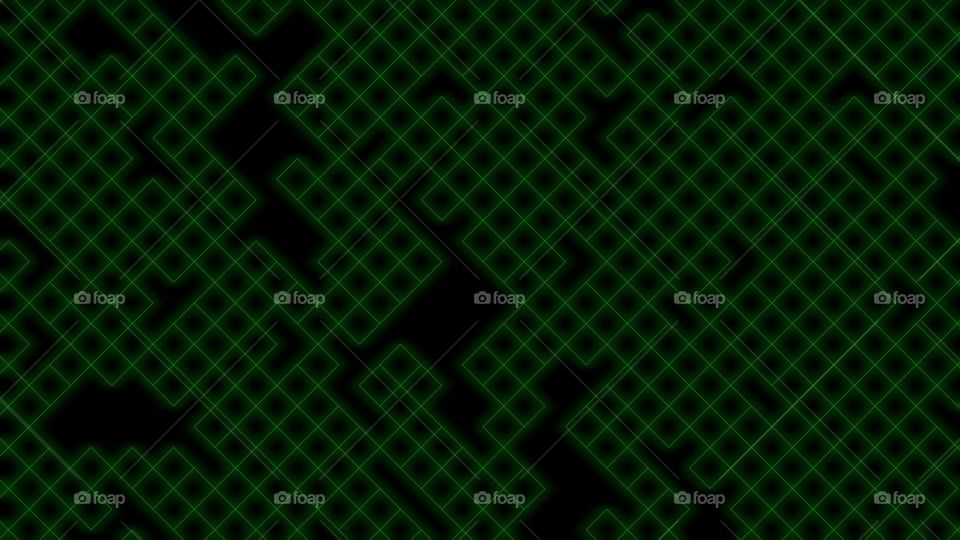 green high tech grid