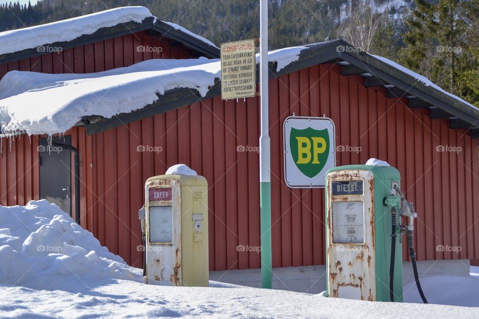 Gas station