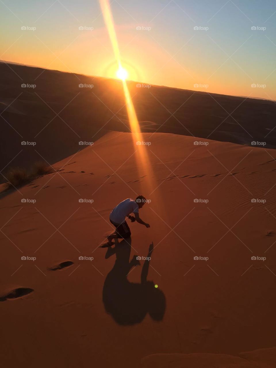 sand dunes in chgaga
